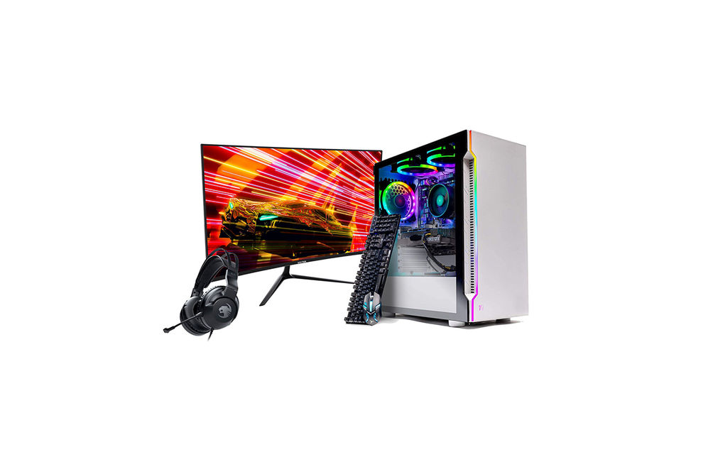 Vibox V-64 PC Gamer - 24 ?cran Pack - Quad Core Intel i3 10100F