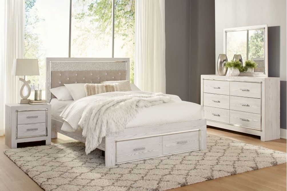 Signature Design by Ashley Altyra 6-Piece Queen Bedroom Set- Sample Room View