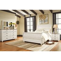 Signature Design by Ashley 6-Piece Willowton Queen Bedroom Set