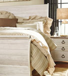 Signature Design by Ashley 6-Piece Willowton Queen Bedroom Set- Detail