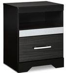 Signature Design by Ashley Starberry 4-Piece Queen Panel Bedroom Set - Nightstand