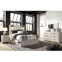 Signature Design by Ashley Cambeck 7-Piece Queen Storage Bedroom Set - Sample Room View