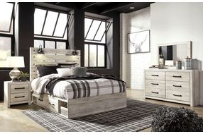 Signature Design by Ashley Cambeck 7-Piece Queen Storage Bedroom Set - Sample Room View