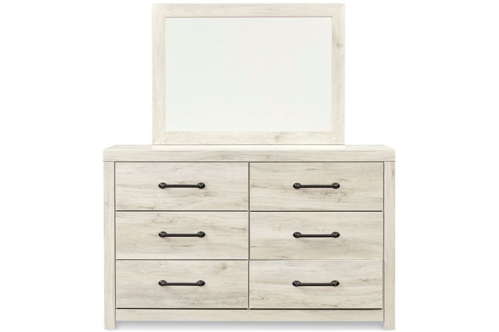 Signature Design by Ashley Cambeck 7-Piece Queen Storage Bedroom Set - Dresser and Mirror