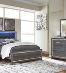 Signature Design by Ashley Lodanna 6-Piece Queen Upholstered Bedroom Set - Sample Room View