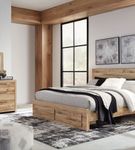 Signature Design by Ashley Hyanna 7-Piece King Storage Bedroom Set- Sample Room View