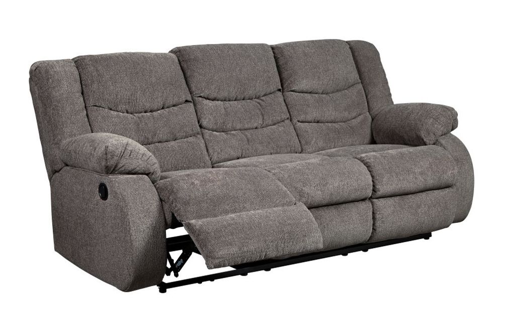 Signature Design by Ashley Vacherie-Gray Manual Reclining Sofa