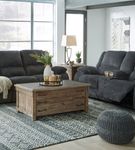 Signature Design by Ashley Draycoll-Slate Reclining Sofa and Loveseat