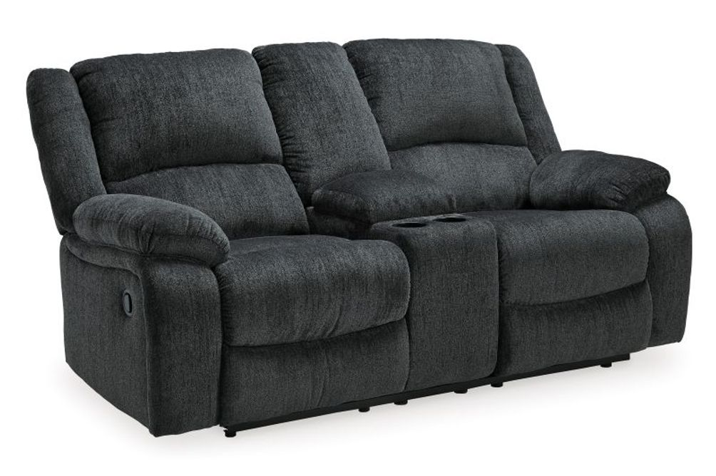 Signature Design by Ashley Draycoll-Slate Reclining Sofa and Loveseat