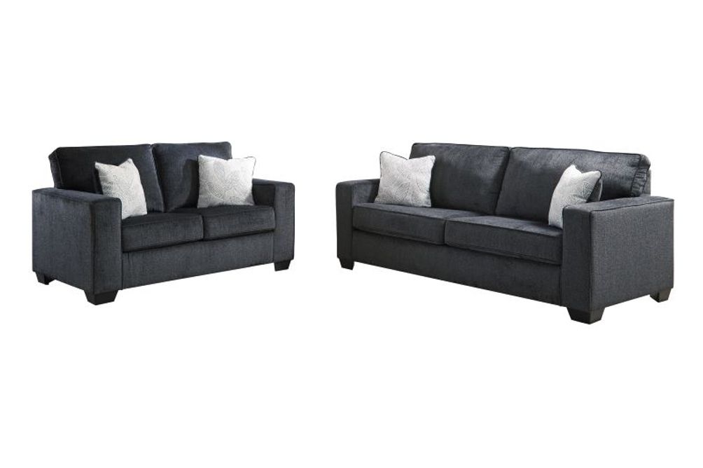 Signature Design by Ashley Altari-Slate Sofa and Loveseat