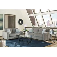 Signature Design by Ashley Altari-Alloy Sofa and Loveseat - Sample Room View