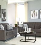 Benchcraft Alsen-Granite Sofa and Loveseat - Sample Room View