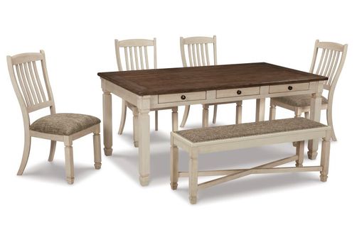 Signature Design by Ashley 6-Piece Bolanburg Dining Room Set