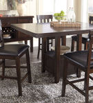 Signature Design by Ashley Haddigan Counter Height Dining Table and 4 Barstools Set  - Alternate View