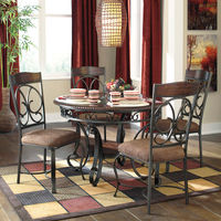 Signature Design by Ashley Glambrey 5-Piece Dining Set - Sample Room View