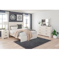 Signature Design by Ashley Stelsie 6-Piece Queen Bedroom Set - Sample Room View