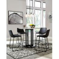 Signature Design by Ashley Centiar 5-Piece Counter Height Dining Room Set