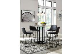 Signature Design by Ashley Centiar 5-Piece Counter Height Dining Room Set