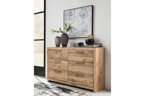 Signature Design by Ashley Hyanna 6-Piece King Storage Bedroom Set- Dresser