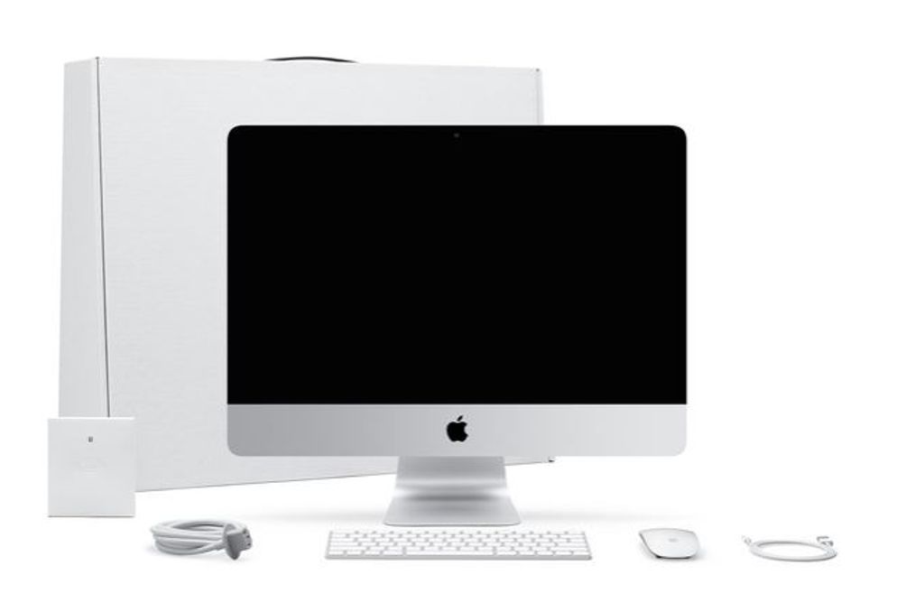 21.5 Inch iMac Core i5 8GB 256GB SSD Silver Refurbished - iMac and Accessories