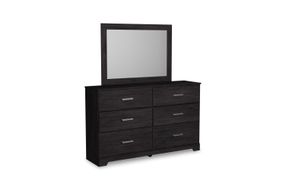 Signature Design by Ashley Belachime 5-Piece King Panel Bedroom Set- Dresser and Mirror