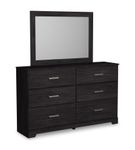 Signature Design by Ashley Belachime 5-Piece King Panel Bedroom Set- Dresser and Mirror