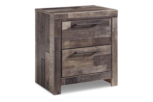 Signature Design by Ashley Derekson 4-Piece Queen Panel Bedroom Set - Nightstand