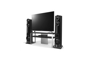 LG 4.2 Channel 1000-Watt Home Theater System - Sample View of Setup