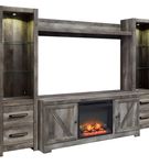 Signature Design by Ashley Wynnlow 5-Piece Entertainment Center with Electric Fireplace Insert