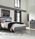 Signature Design by Ashley Baystorm 6-Piece Queen Panel Storage Bedroom Set- Sample Room View