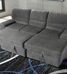 Signature Design by Ashley Yantis 2-Piece Sleeper Sectional With Storage- Bed Pullout