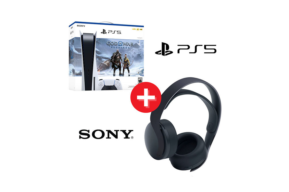 Sony God of War Ragnarok and Playstation Disc Console Bundle