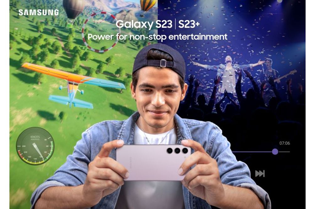 Samsung Galaxy S23 128GB Black - Power Processor