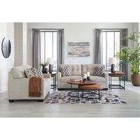 Signature Design by Ashley Mahoney-Pebble Sofa and Loveseat- Sample Room View