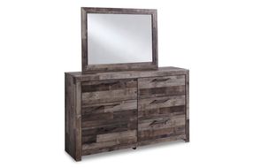 Signature Design by Ashley Derekson 4-Piece King Panel Bedroom Set- Dresser and Mirror