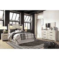 Signature Design by Ashley Cambeck 4-Piece King Bedroom Set - Sample Room View