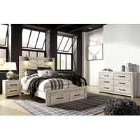 Signature Design by Ashley Cambeck 6-Piece Queen Bedroom Set- Sample Room View