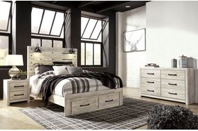 Signature Design by Ashley Cambeck 6-Piece Queen Bedroom Set- Sample Room View
