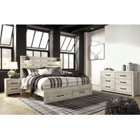 Signature Design by Ashley Cambeck 6-Piece King Bedroom Set- Sample Room View