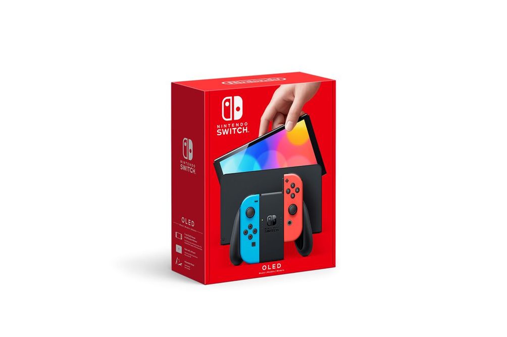 Nintendo Switch OLED Model Red/Blue