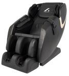 Living Essentials Deluxe Massage Chair Recliner with Zero Gravity - Black