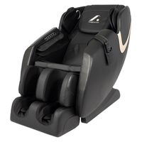 Living Essentials Deluxe Massage Chair Recliner with Zero Gravity - Black
