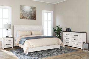 Signature Design by Ashley Gerridan 5-Piece King Bedroom Set- Sample Room View