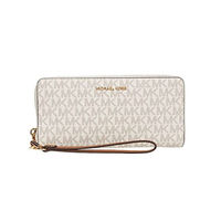 Michael Kors Jet Set Travel Continental Wallet- Vanilla