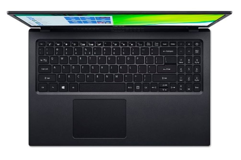 Acer 15.6 Inch Aspire Intel® Core™ i7-1165G7 Laptop- Keyboard View