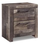 Benchcraft Derekson 6-Piece Queen Panel Storage Bedroom Set- Nightstand