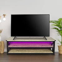 Living Essentials Stanford 62 Inch LED TV Stand - Sample Room View