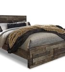 Benchcraft Derekson 6-Piece Queen Bedroom Set + Mattress Bundle- Bed