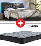 Signature Design by Ashley Beckilore King Bed + Mattress