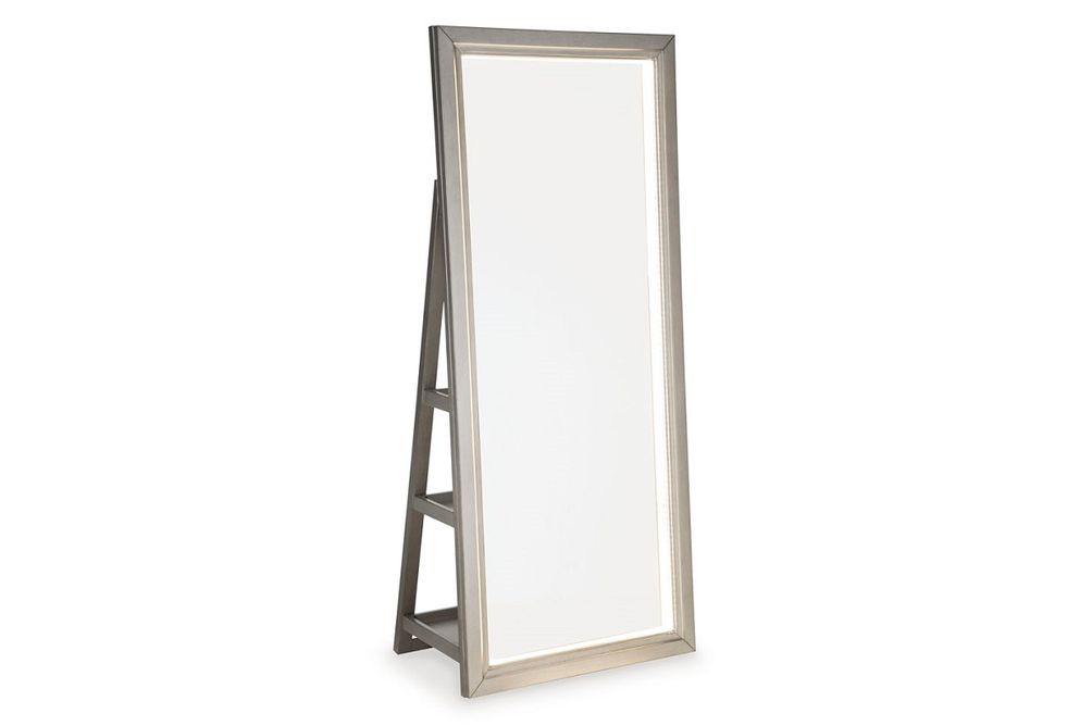 Signature Design by Ashley Evesen Floor Mirror with Storage